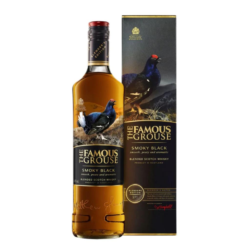 FAMOUS GROUSE SMOKY BLACK BLENDED SCOTCH WHISKY 40% 1LT