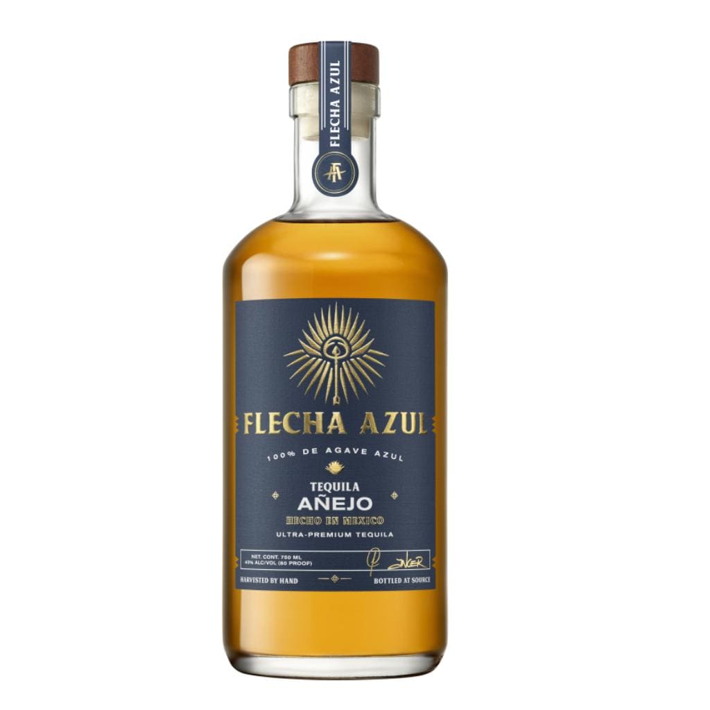 PERSONALISED FLECHA AZUL ANEJO TEQUILA 40% 750ML