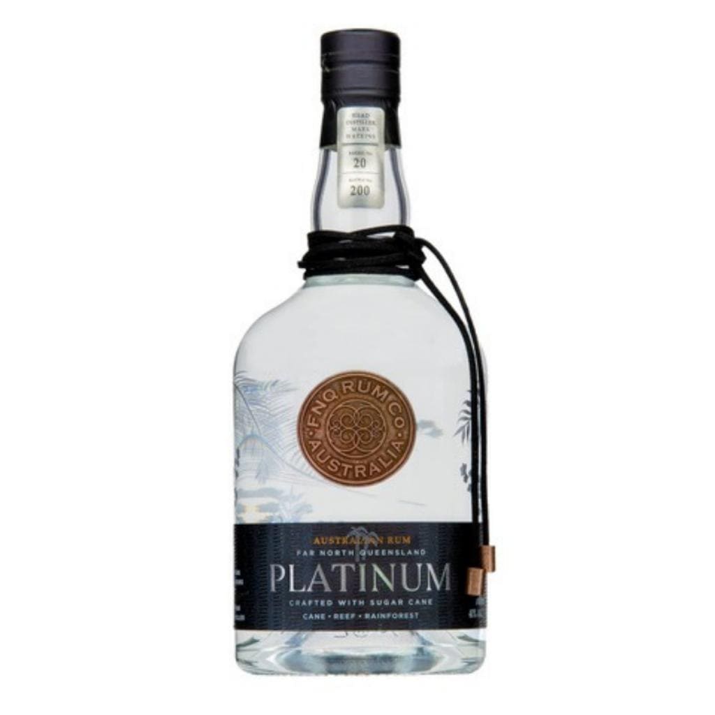 FNQ RUM CO PLATINUM WHITE RUM 37% 700ML