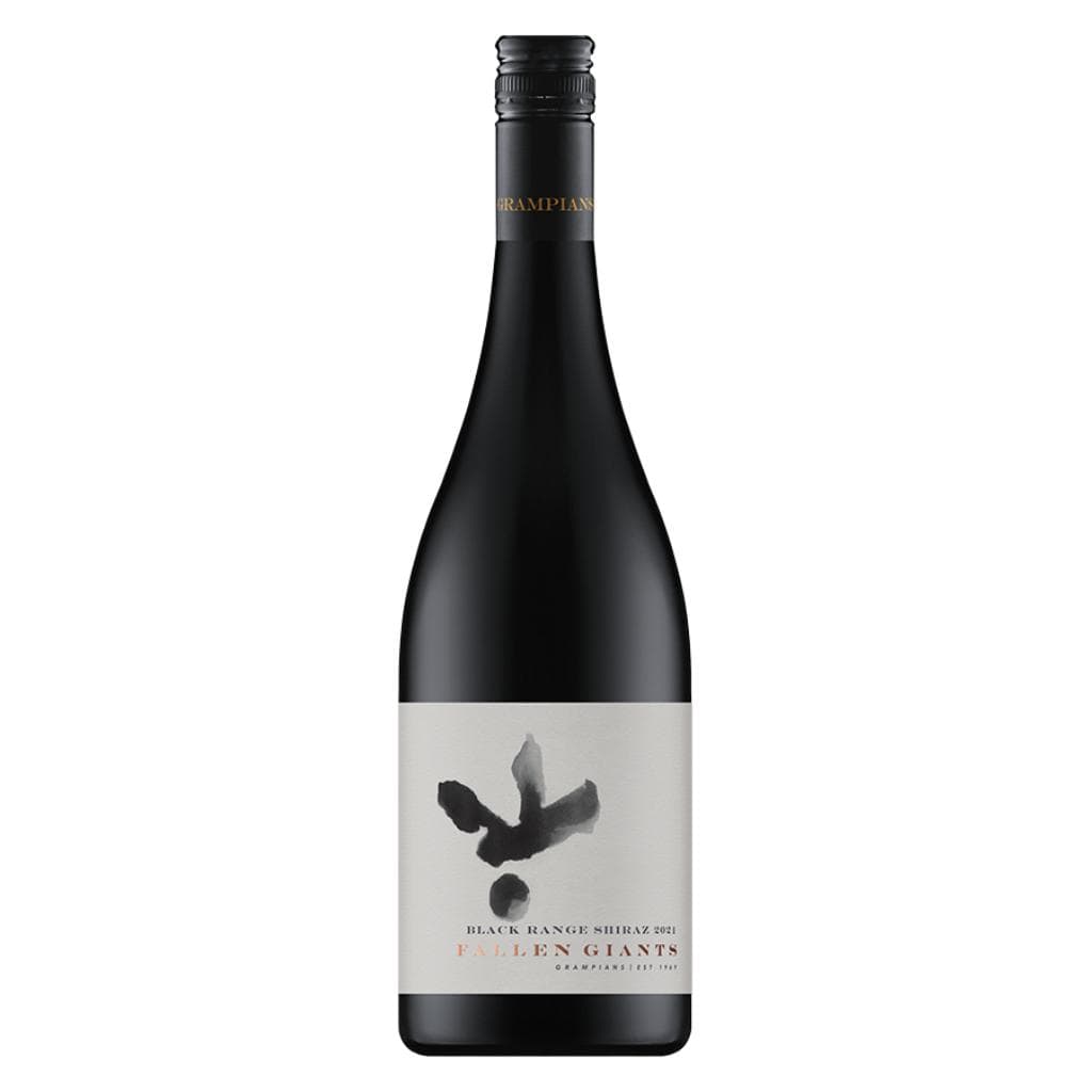 Personalised Fallen Giants Black Range Shiraz 2021 14.5% 750ml