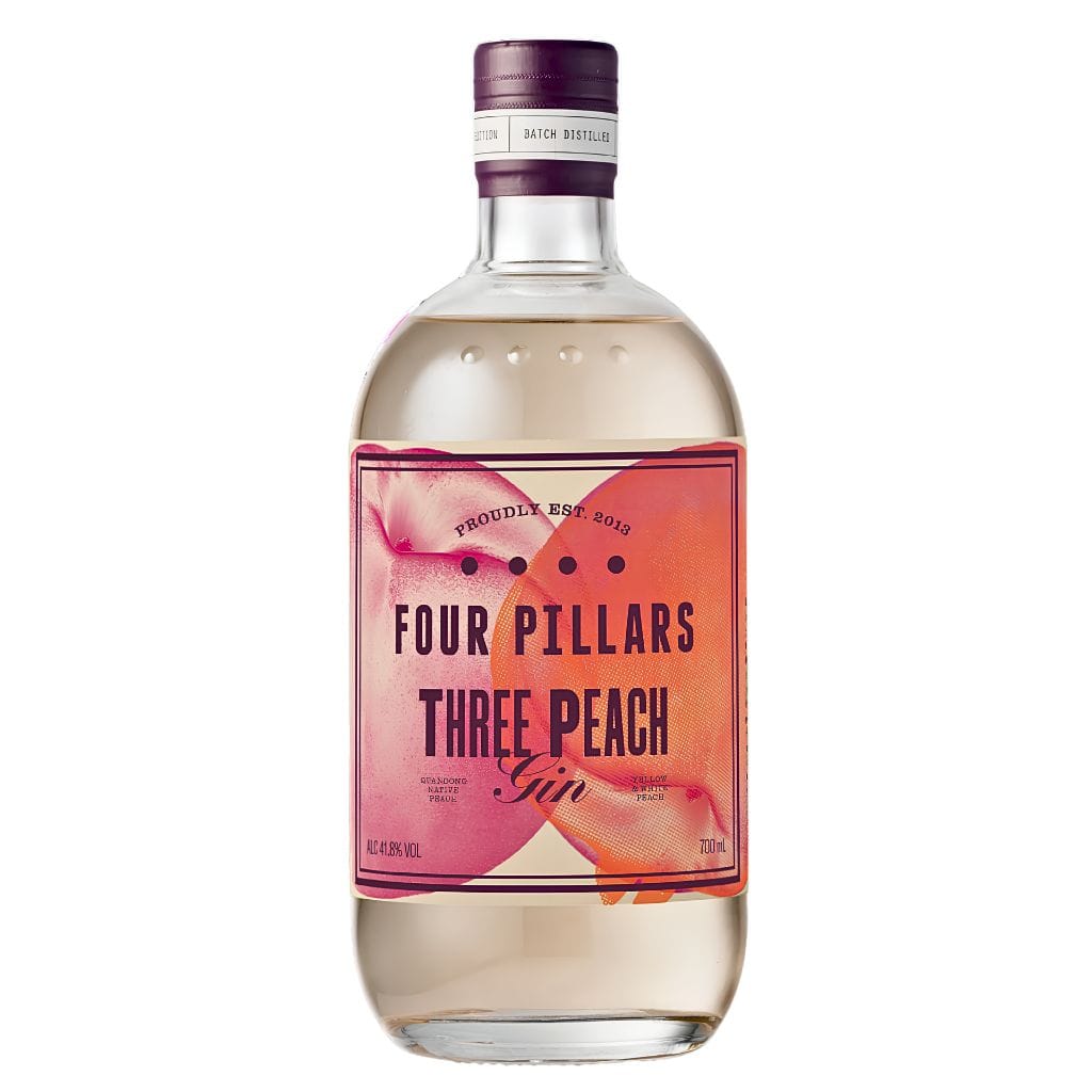 Four Pillars Three Peach Gin 37.8% 700ml