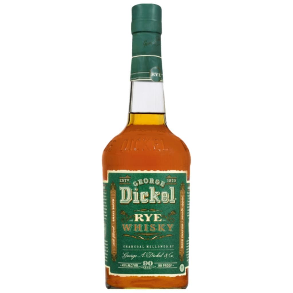 GEORGE DICKEL RYE WHISKY 45% 750ML