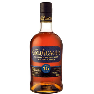 PERSONALISED GLENALLACHIE 15 YEAR OLD WHISKY 46% 700ML