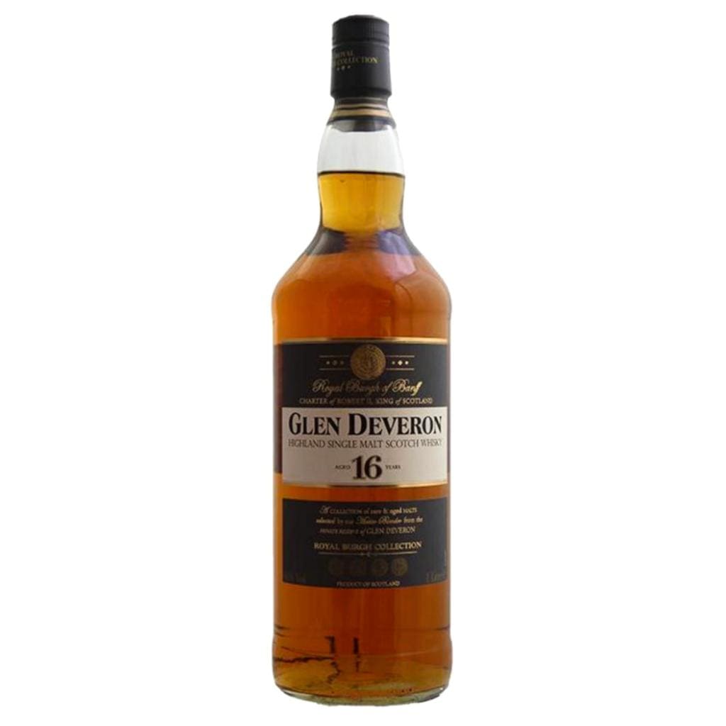 GLEN DEVERON 16 YEAR OLD SINGLE MALT WHISKY 40% 1LT