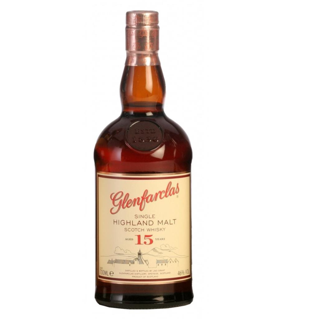 GLENFARCLAS 15 YEAR OLD HIGHLAND MALT 46% 700ML