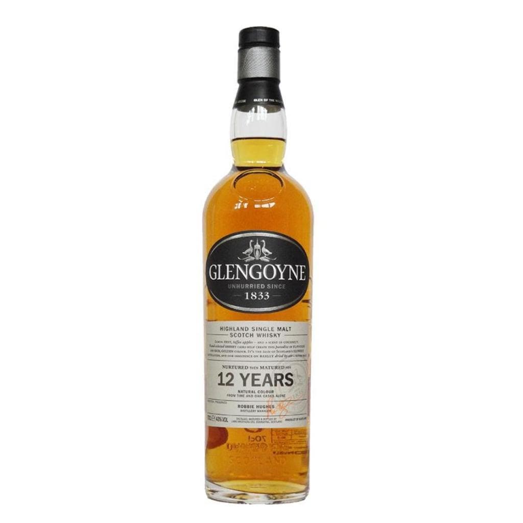 GLENGOYNE 12 YEAR OLD SINGLE MALT SCOTCH WHISKY 43% 700ML