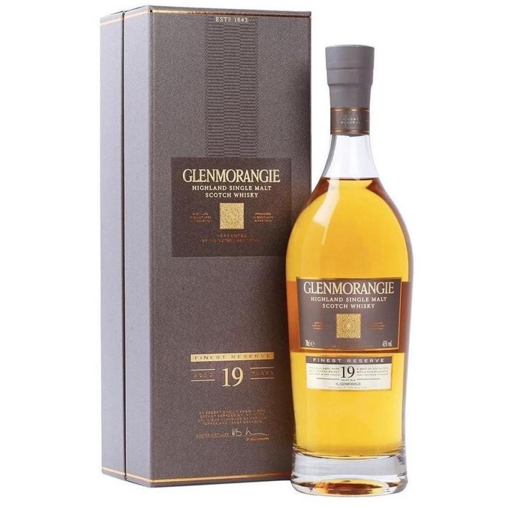 GLENMORANGIE 19 YEAR OLD MALT GIFT BOX 43% 700ML