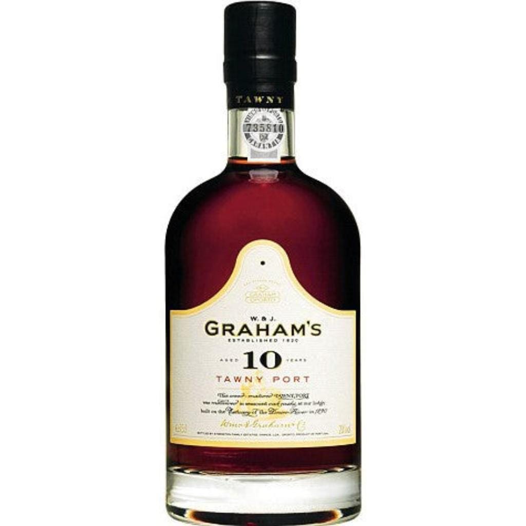 GRAHAM'S 10 YEAR OLD TAWNY PORT 20% 750ML