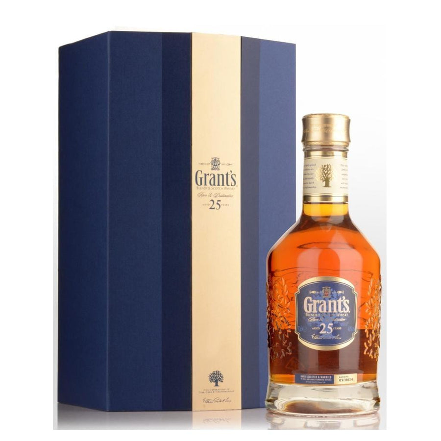 GRANTS 25 YEAR OLD BLENDED SCOTCH WHISKY 40% 700ML