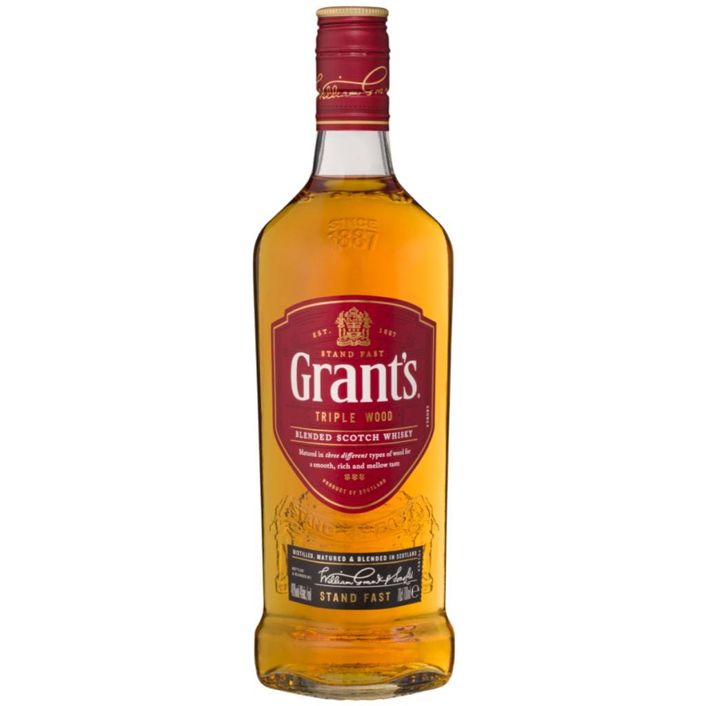 GRANTS TRIPLE WOOD SCOTCH 40% 700ML