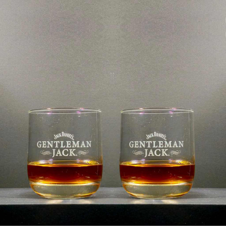 Christmas Edition Gentleman Jack and Original Glass Set Gift Box 700ml 40% ABV