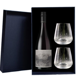 Personalised Fatal Shore by Giant Steps Pinot Noir Gift Hamper includes 2 Premium Wine Glass