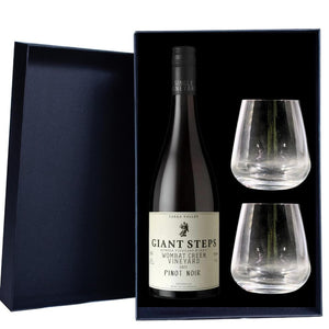 Giant Steps Wombat Creek Pinot Noir Gift Hamper includes 2 Premium Wine Glass