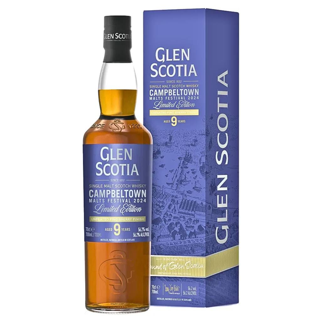 GLEN SCOTIA FESTIVAL EDITION 9YO UNPEATED FINO SHERRY 56.2% 700ml