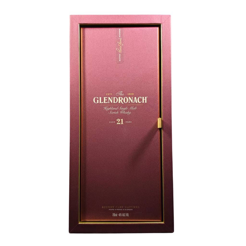 Personalised Glendronach 21 Years Old Sherry Cask 2025 Release Single Malt Whisky 48% 700ml