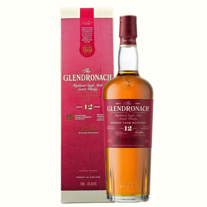 GlenDronach 12 Yr Old Gift Box includes 2 Glencairn Glasses