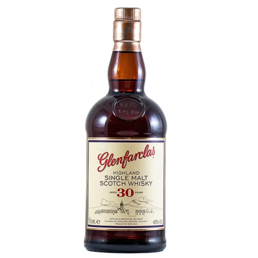 Glenfarclas 30 Year Old Single Malt Scotch Whisky 43% 700ml