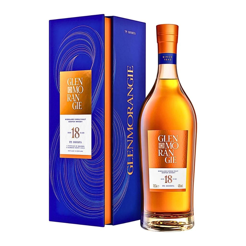 Father's Day Edition Glenmorangie The Infinita 18 Year Old Single Malt Scotch Whisky 43% 700ml