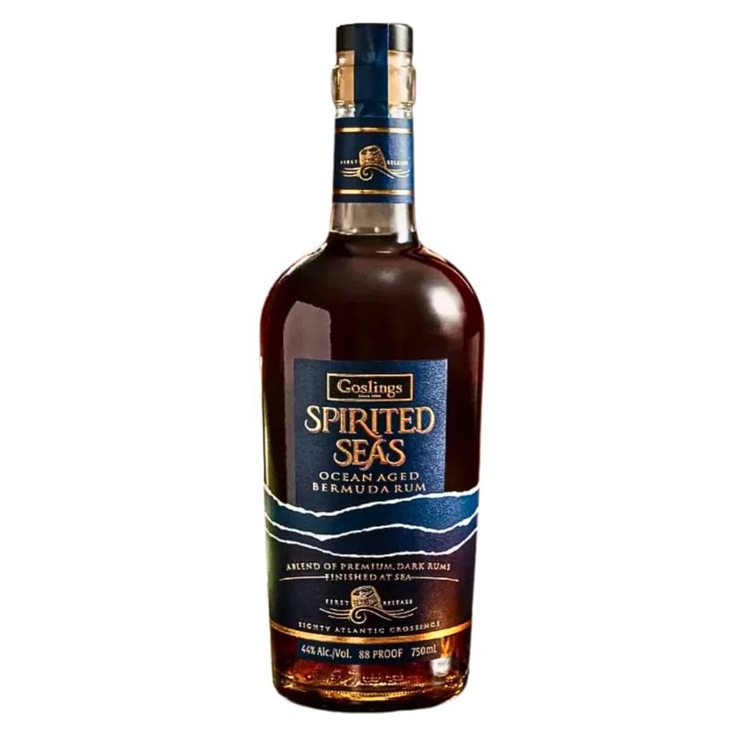 Goslings Spirited Seas Ocean Aged Bermuda Rum 88 Proof 44% 750ml