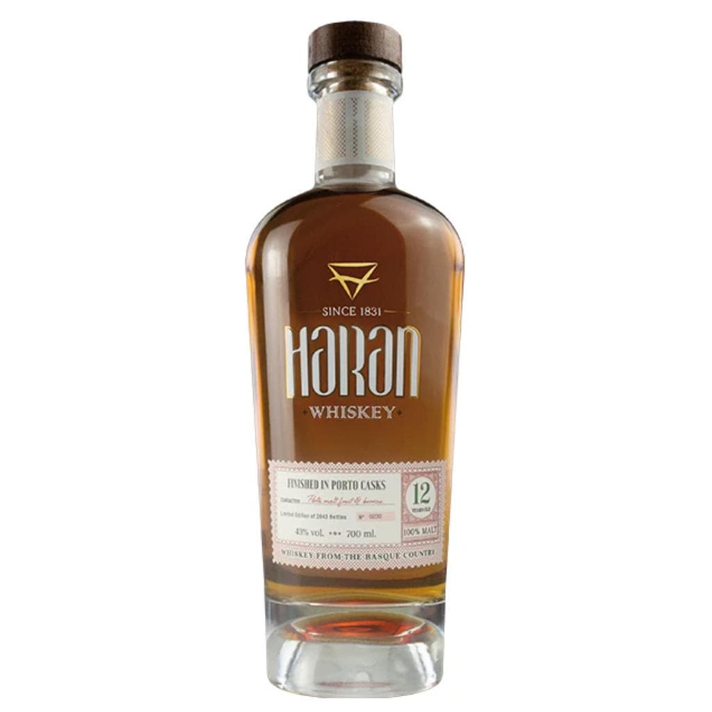 HARAN IMPORT 12 YEAR PORTO FINISH SPANISH WHISKEY 43% 700 ML