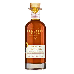HELLYERS ROAD 19 YEAR OLD VOYAGER CASK SINGLE MALT WHISKY 57% 700ML