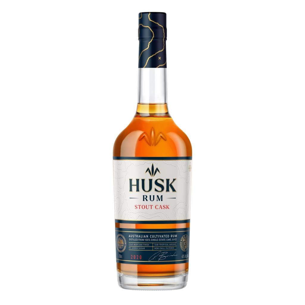 HUSK DISTILLERS STOUT CASK SIGNATURE RUM 46% 700ML