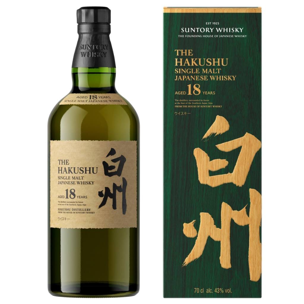 Hakushu 18 Year Old 43% 700ml