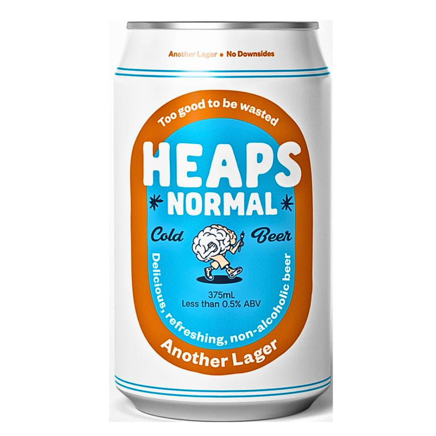 Heaps Normal In Store Heaps Normal Another Lager 0.5% 375ml (4 Pack) – The Wine Providore