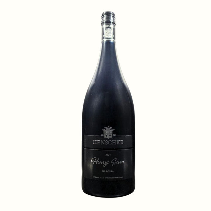 Personalised Henschke Henry's Seven Shiraz Blend 2024 14.5% Magnum 1500ml with Henschke Wooden Box