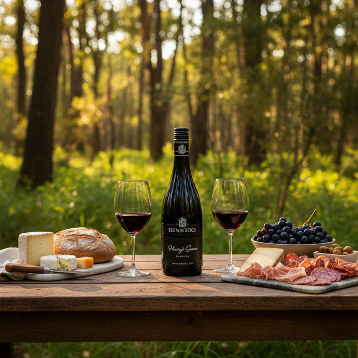 Personalised Henschke Henry's Seven Shiraz Blend 2024 14.5% Magnum 1500ml with Henschke Wooden Box