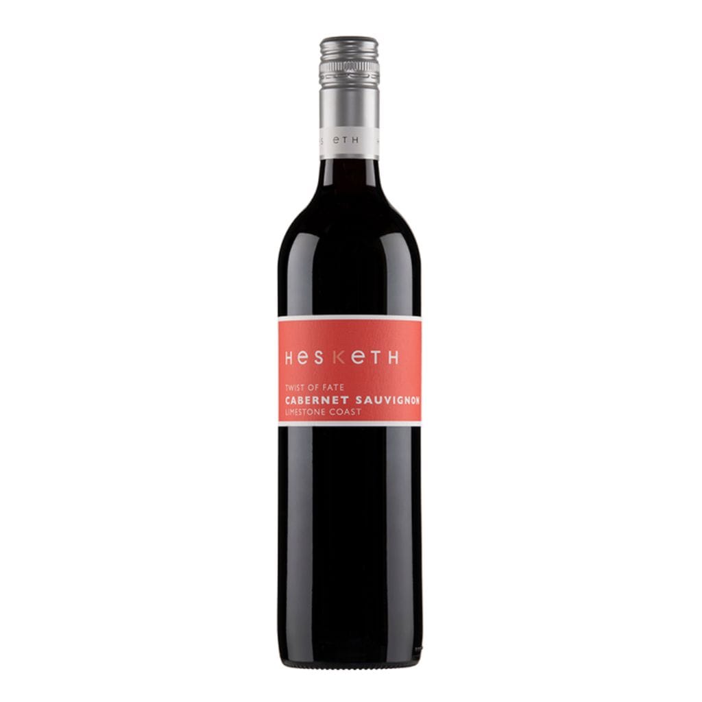 Hesketh Limestone Coast Twist of Fate Cabernet Sauvignon 2023 12pack 13.5% 750ml