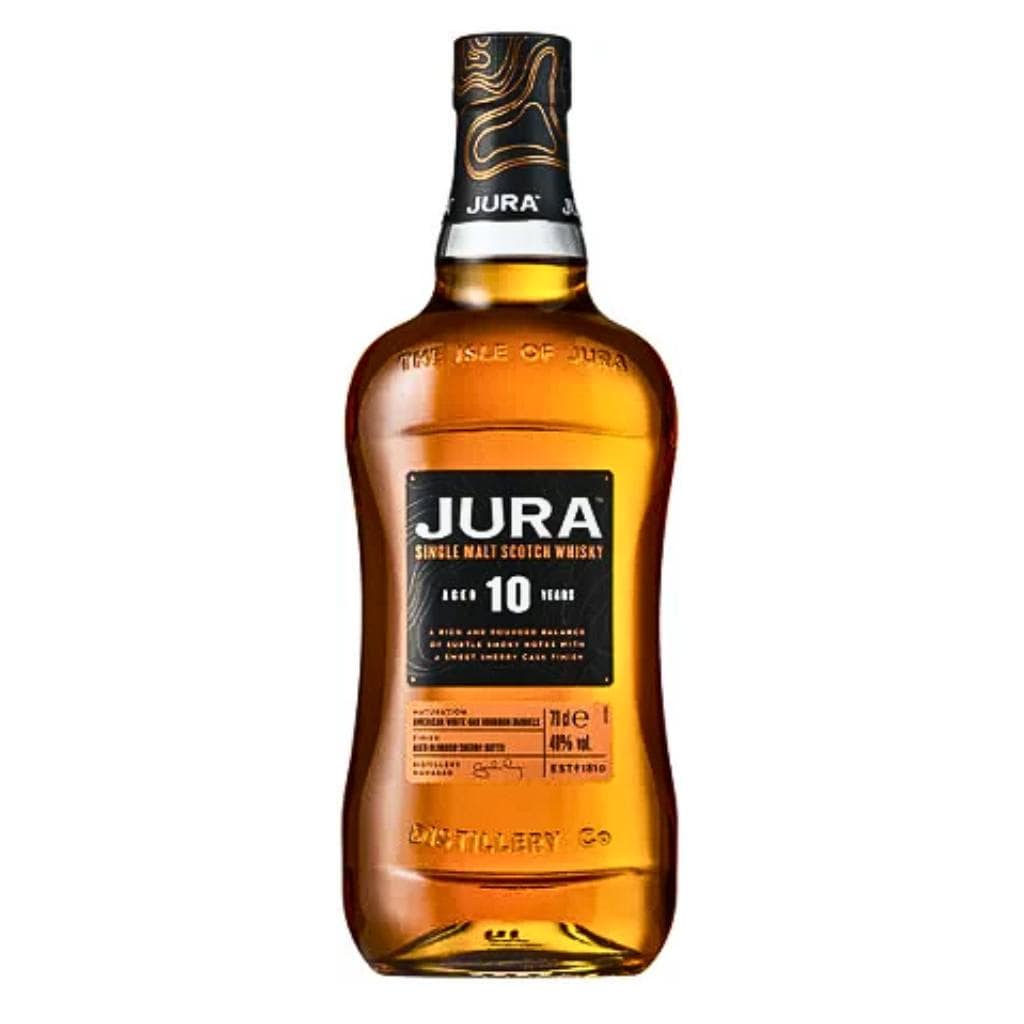 Isle Of Jura Jura 10 Year Old Single Malt Whisky 40% 700ML