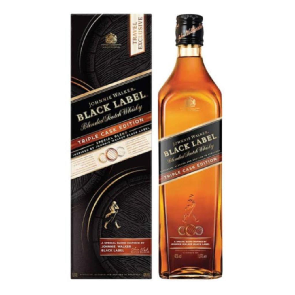 JOHNNIE WALKER BLACK TRIPLE CASK SCOTCH WHISKY 40% 1LT