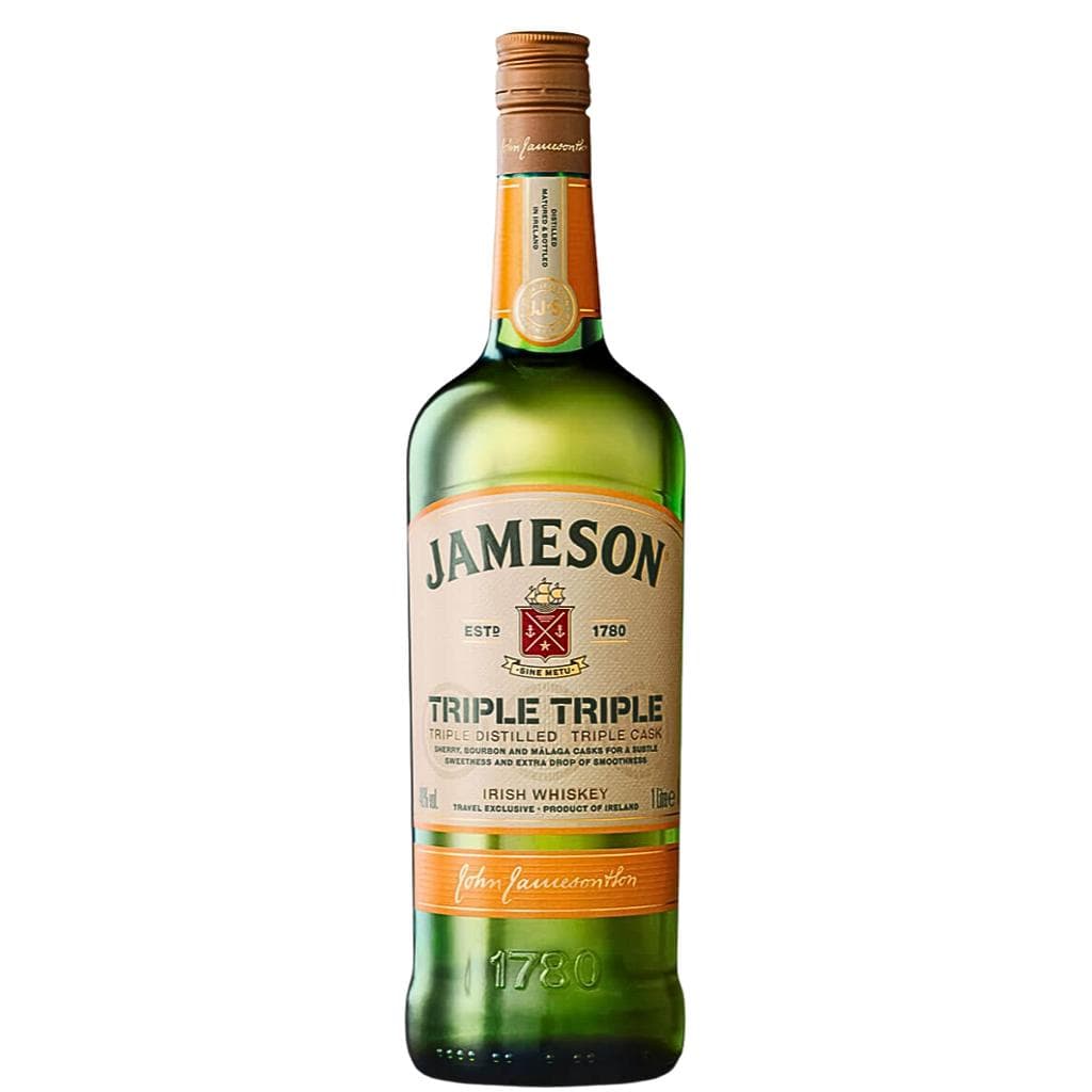 Jameson Triple Triple Irish Whiskey 40% 1L