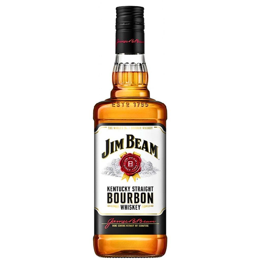 JIM BEAM WHITE BOURBON 37% 1.125LT