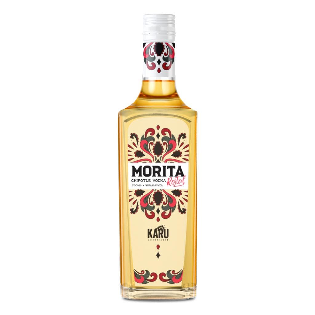 KARU DISTILLERY RESTED MORITA CHIPOTLE VODKA 42% 700ML