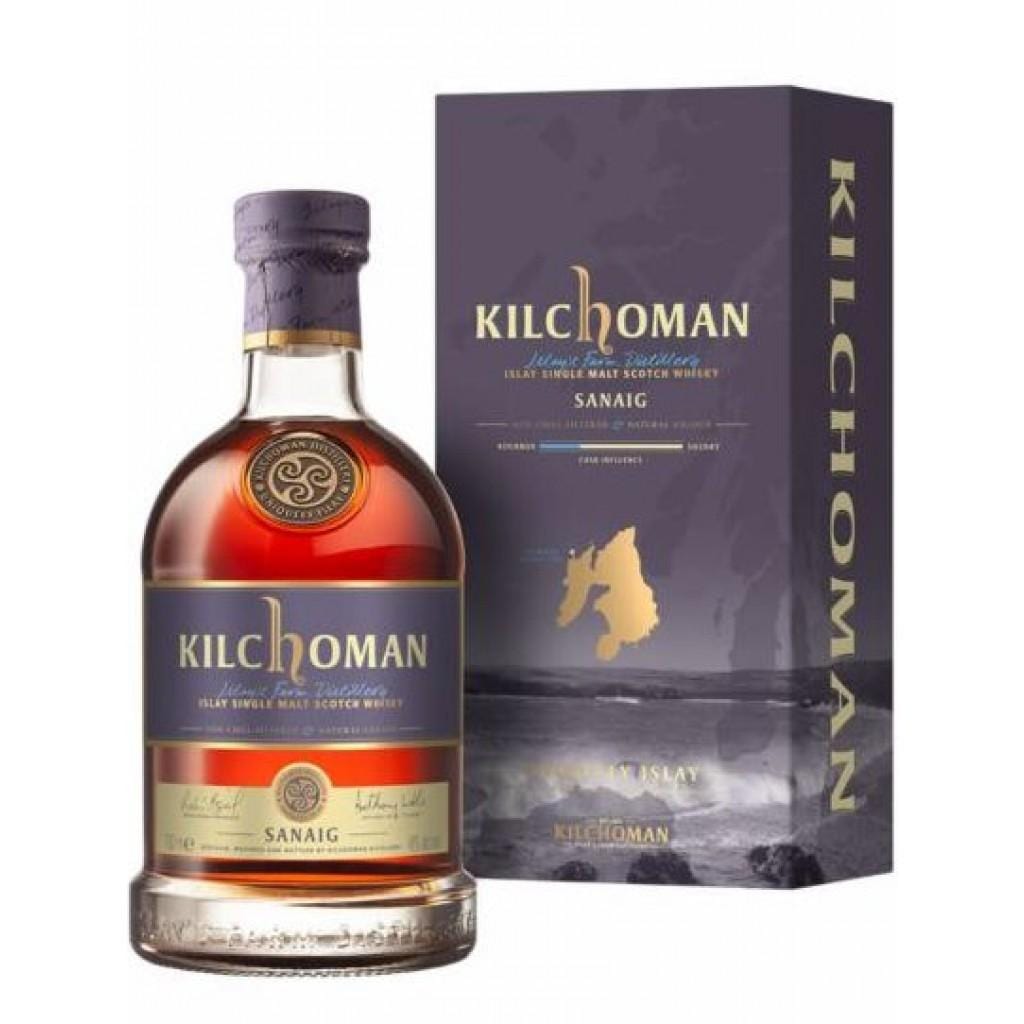 KILCHOMAN SANAIG ISLAY SINGLE MALT SCOTCH WHISKY 46% 700ML