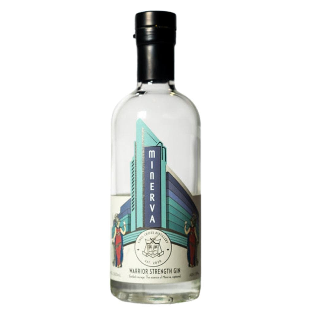 KINGS CROSS DISTILLERY MINERVA WARRIOR STRENGTH GIN 59% 500ML