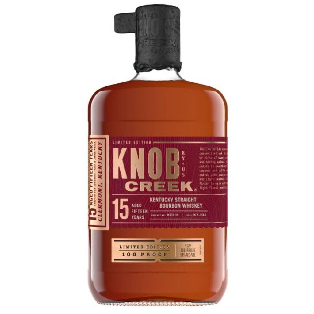 KNOB CREEK 15YO BOURBON 50% 750ML