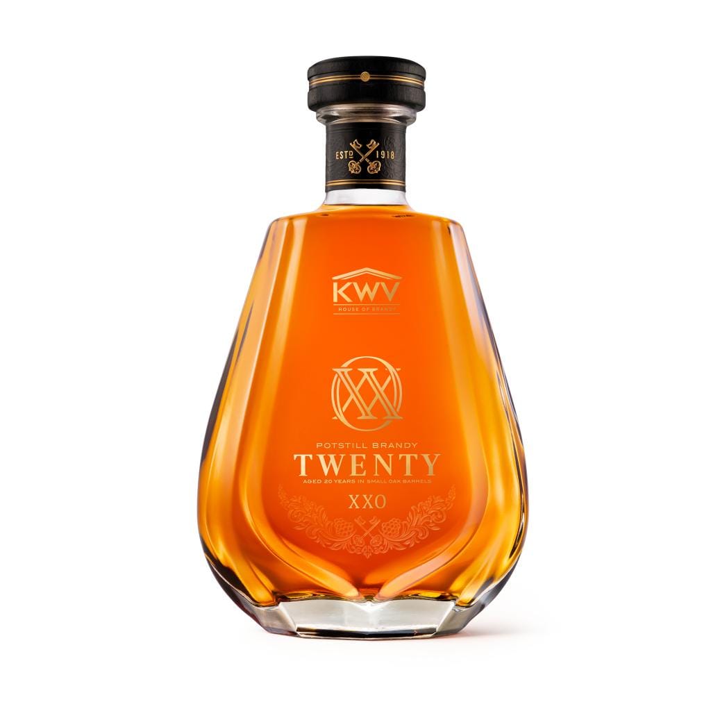 KWV 20 YEAR OLD POTSTILL BRANDY 38% 750ML