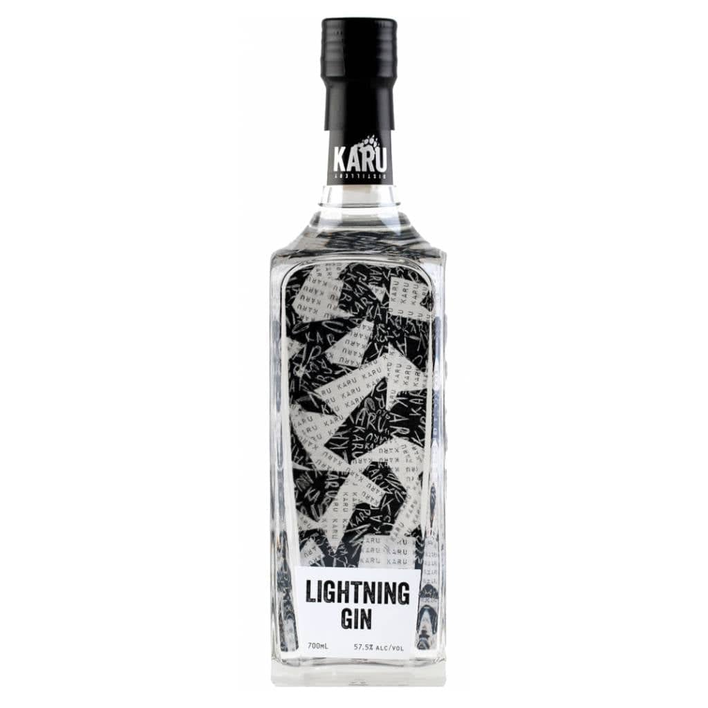 KARU DISTILLERY LIGHTNING GIN 57.5% 700ML