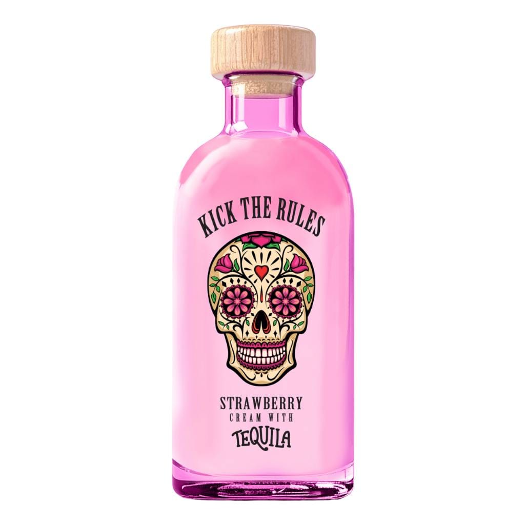 Kick the Rules Strawberry Cream Tequila 15% 00ml