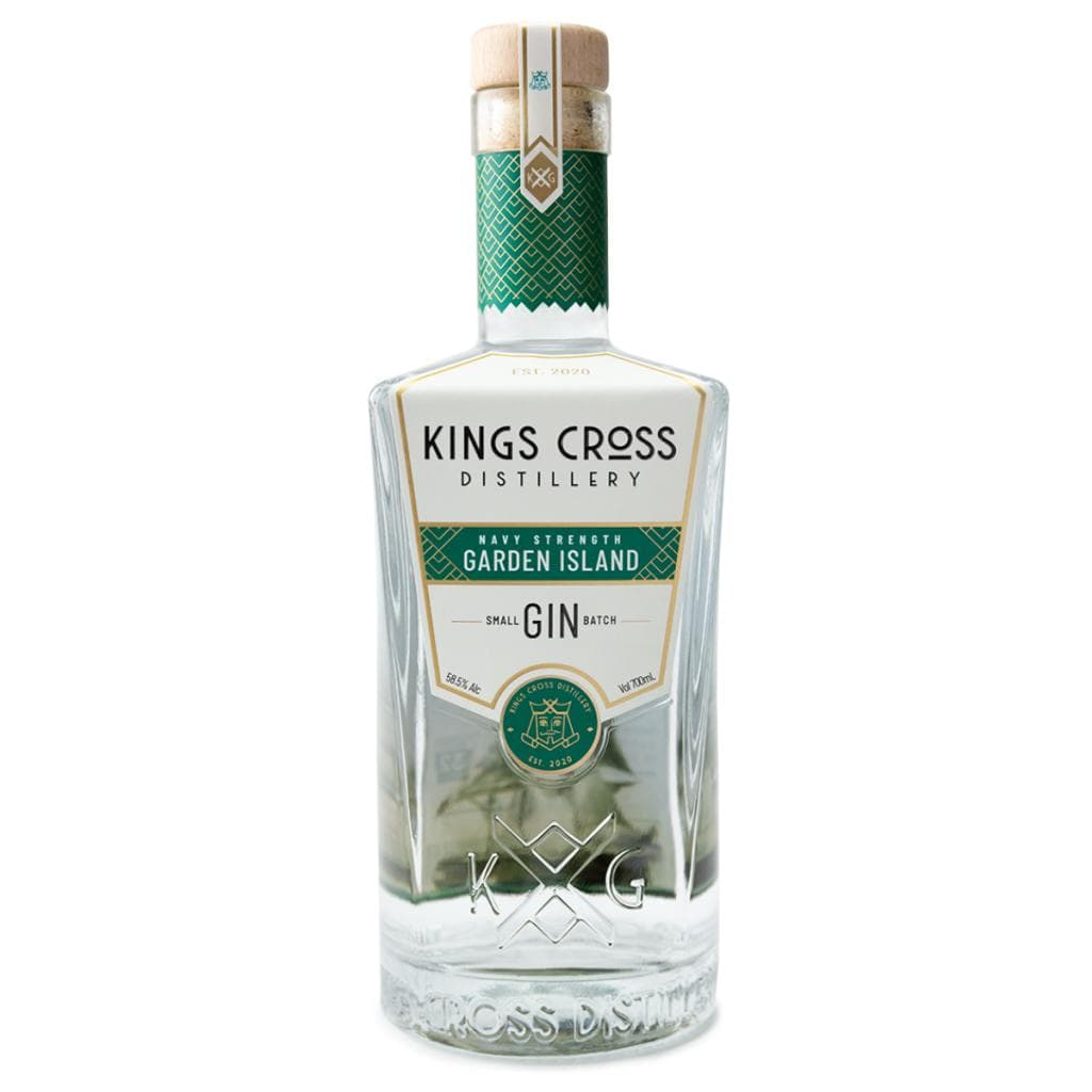 KINGS CROSS DISTILLERY GARDEN ISLAND NAVY STRENGTH 58.5% 700ML