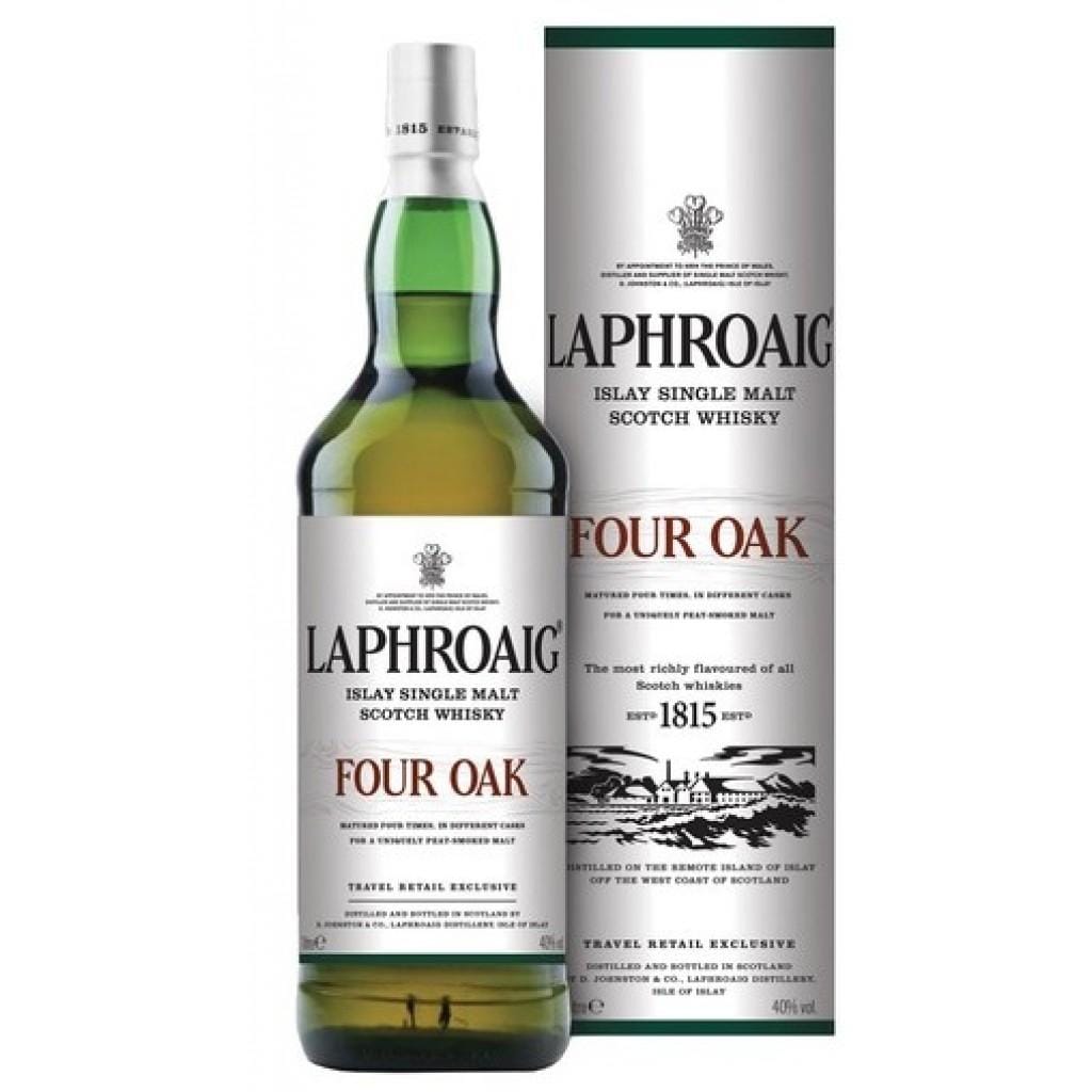 LAPHROAIG FOUR OAK MALT GIFT BOX 40% 1LT