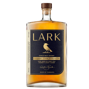 Personalised Lark Distillery Cask Strength Whisky 58% 500ml