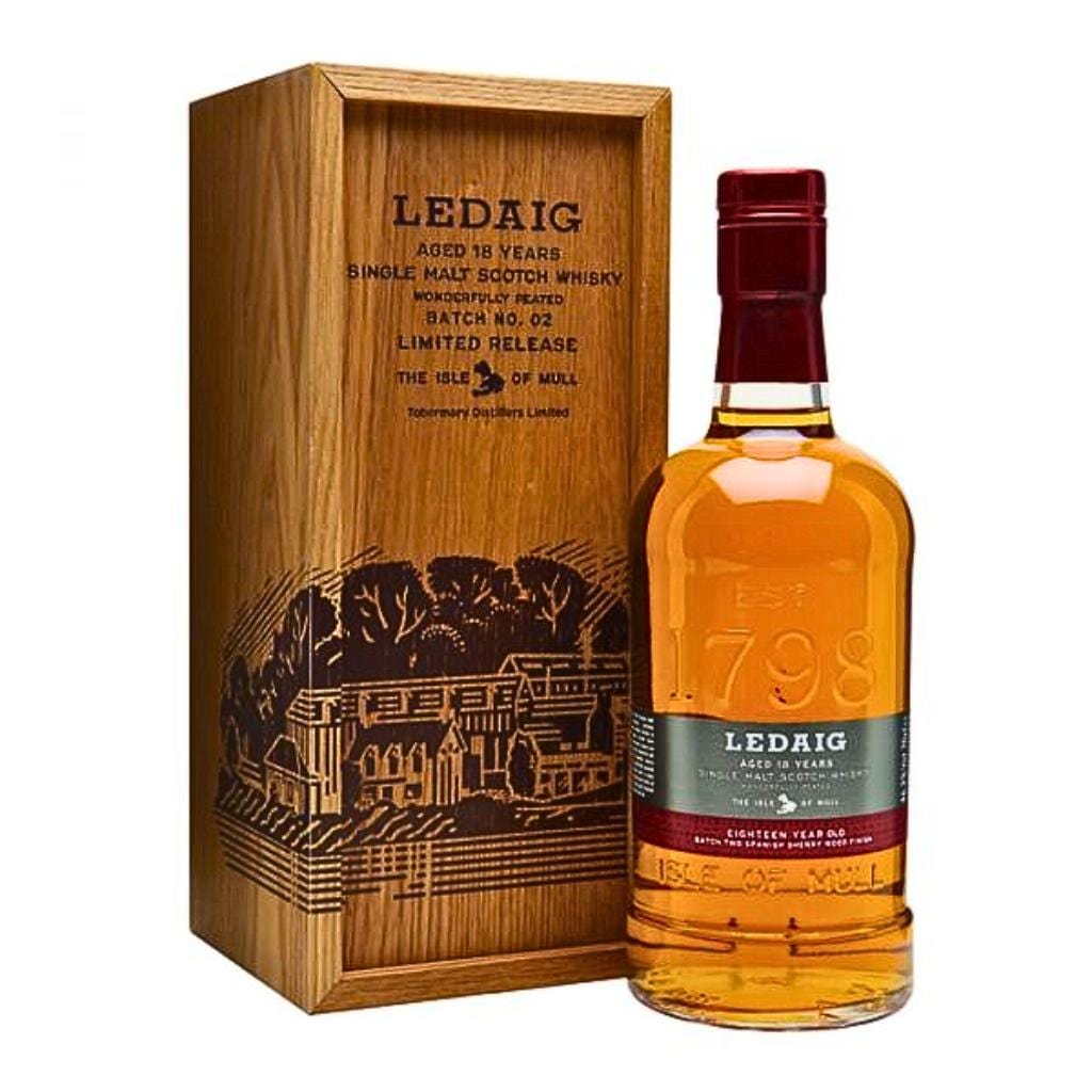 Ledaig 18 Yr Old Single Malt 46.3% 700ml