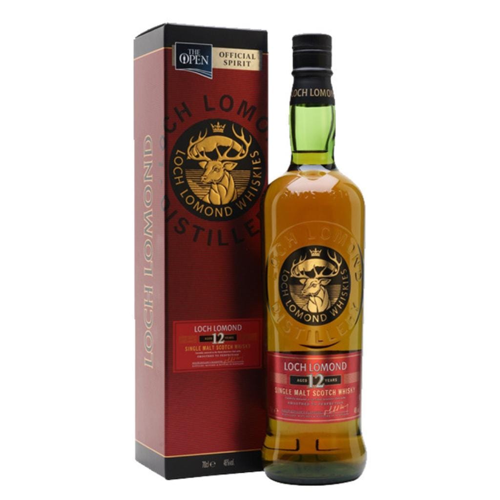 LOCH LOMOND 12 YEAR OLD SINGLE MALT SCOTCH WHISKY 46% 700ML
