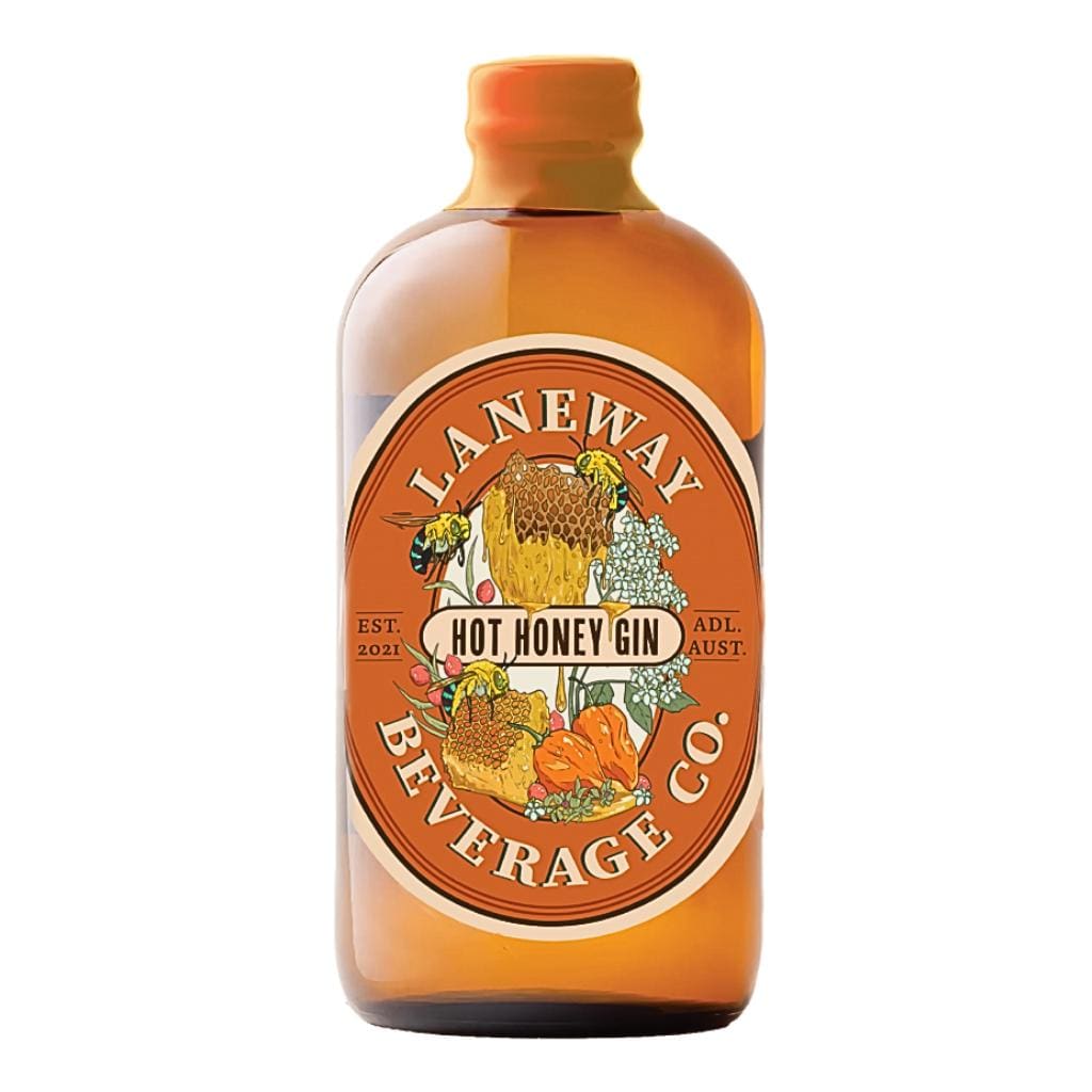 Laneway Hot Honey Gin 40% 500ml