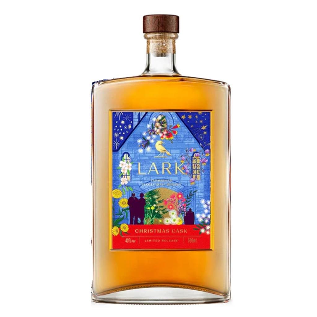Personalised Lark Distillery Christmas Cask 2025 43% 500ml
