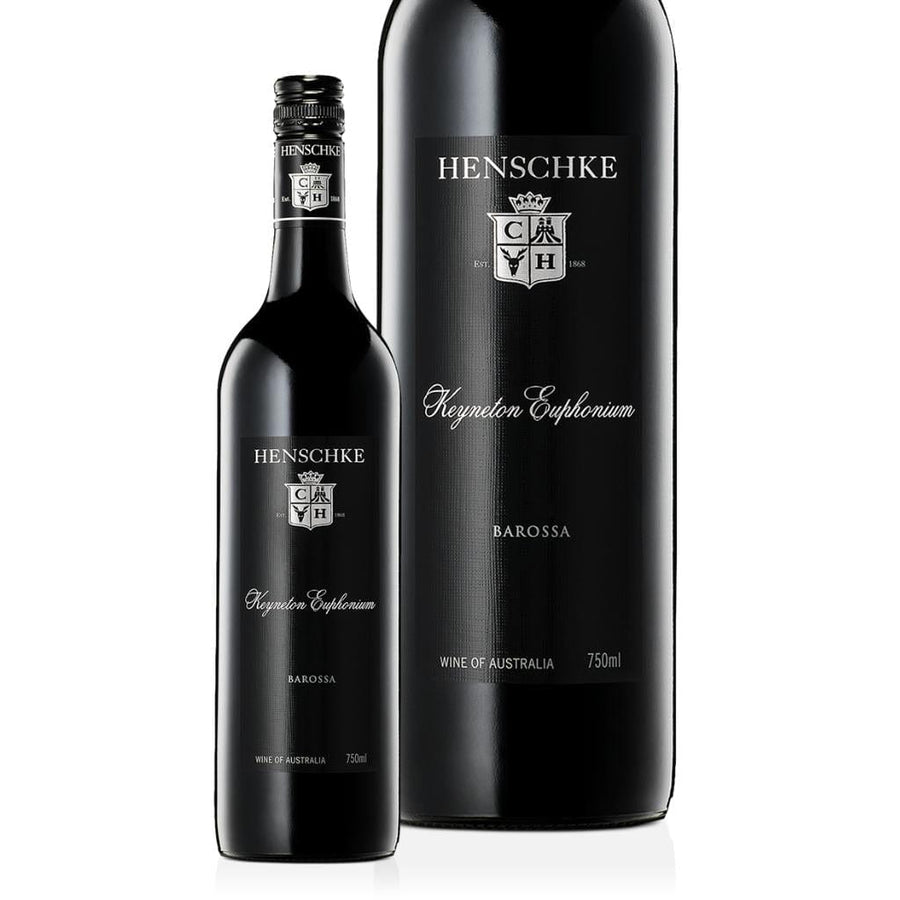 Personalised Henschke Keyneton Euphonium Shiraz Blend Gift Hamper includes 2 Premium Wine Glass